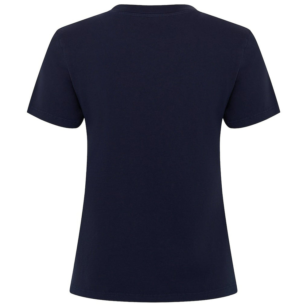 New York Knicks Sportiqe Women's Arcadia Boxy T-Shirt Navy - NBA