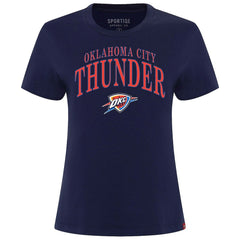 Oklahoma City Thunder Sportiqe Women's Arcadia Boxy T-Shirt Navy - NBA