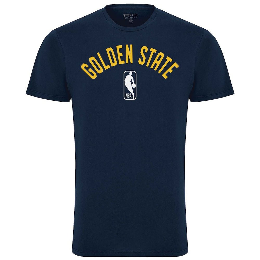 Golden State Warriors Sportiqe Unisex Bingham T-Shirt Navy - NBA