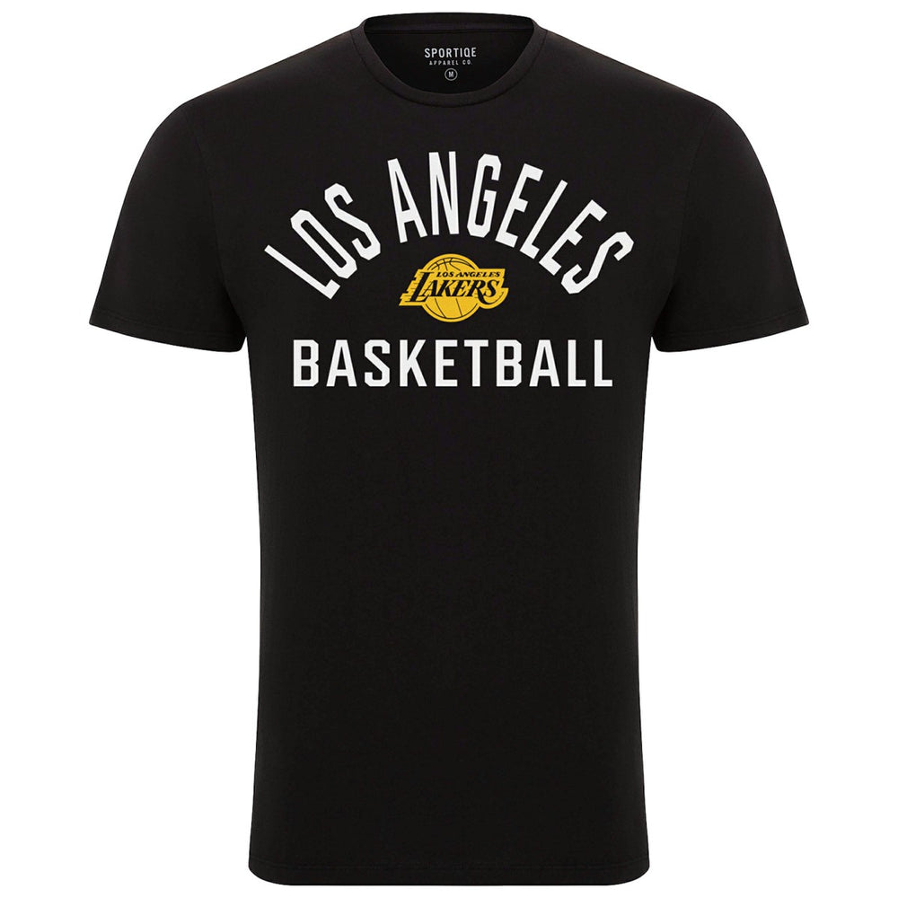 Los Angeles Lakers Sportiqe Unisex Bingham T-Shirt Black - NBA
