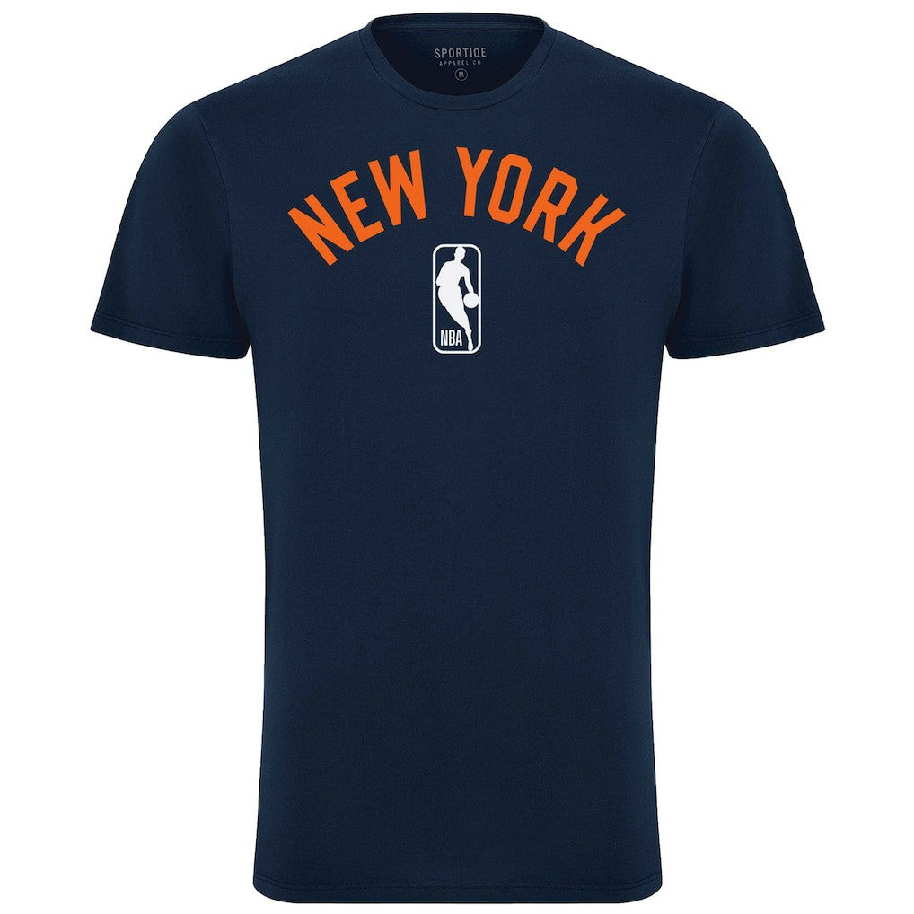 New York Knicks Sportiqe Unisex Bingham T-Shirt Navy - NBA