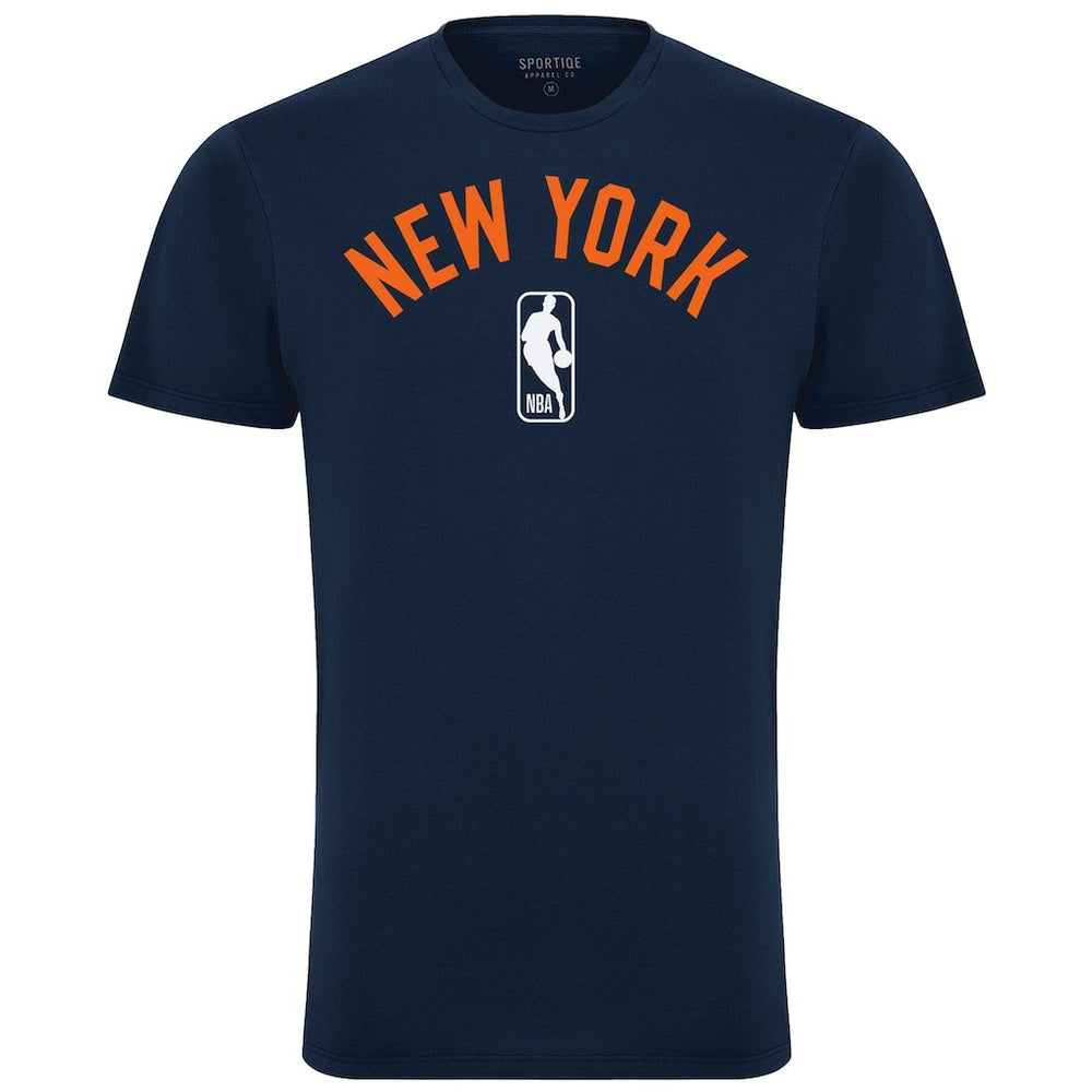 New York Knicks Sportiqe Unisex Bingham T-Shirt Navy - NBA