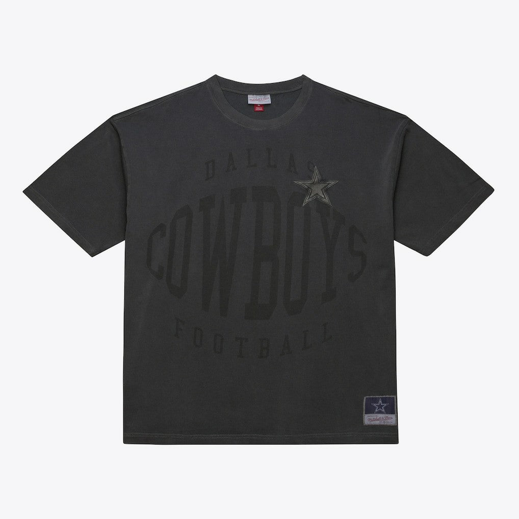 Dallas Cowboys Downtown Collection Premium T-Shirt Black | Mitchell & Ness
