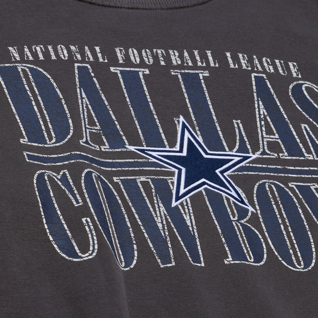 Dallas Cowboys Downtown Collection Fleece Sweatshirt Black | Mitchell & Ness
