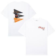 Enjoy Basketball x Chicago Bulls Unisex Hoop Enthusiast Capsule Collection T-Shirt - White - NBA