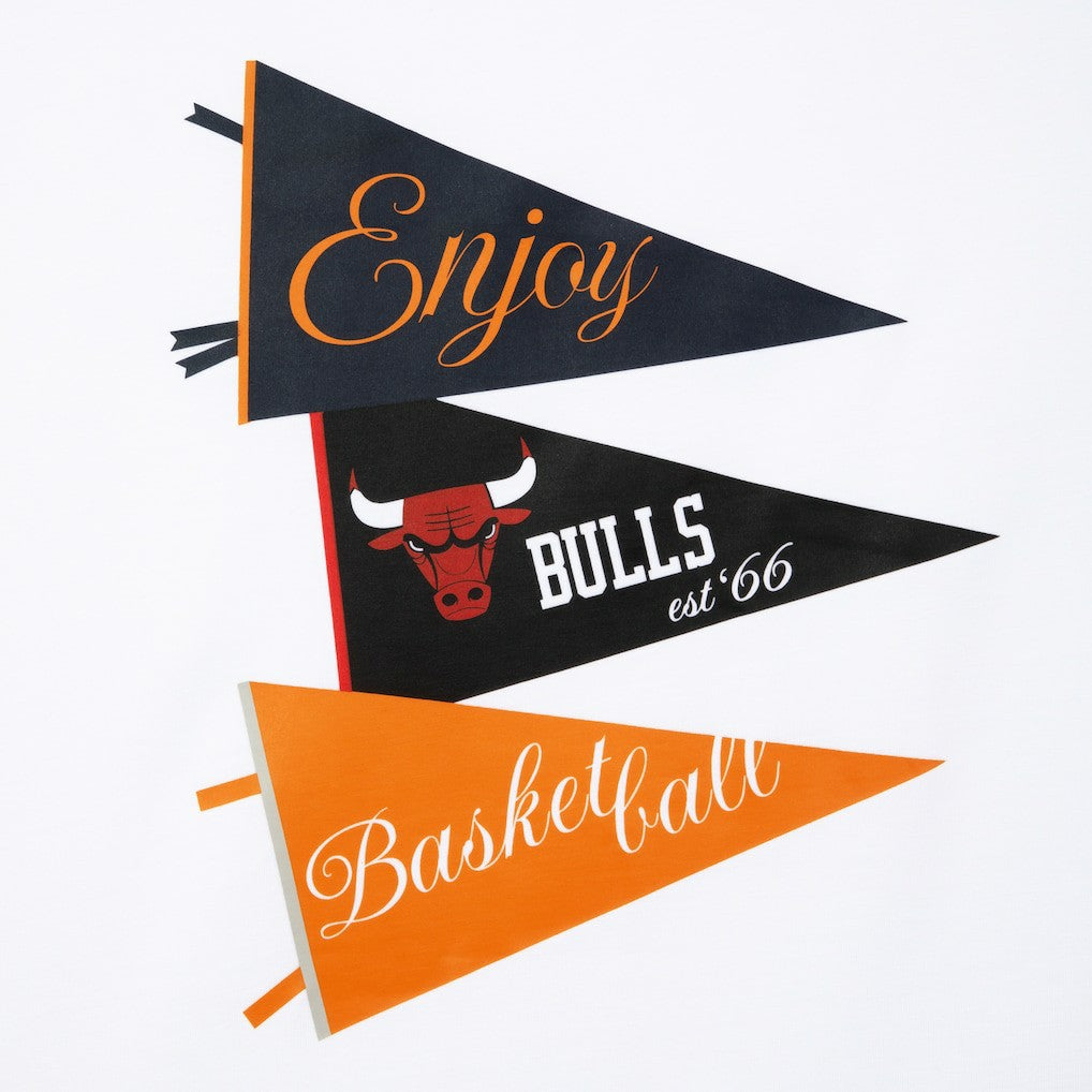 Enjoy Basketball x Chicago Bulls Unisex Hoop Enthusiast Capsule Collection T-Shirt - White - NBA