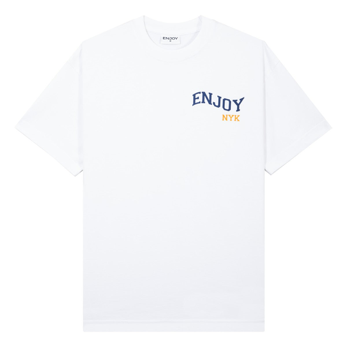 Enjoy Basketball x New York Knicks Unisex Hoop Enthusiast Capsule Collection T-Shirt - White - NBA