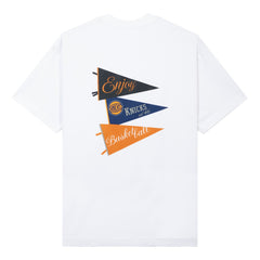 Enjoy Basketball x New York Knicks Unisex Hoop Enthusiast Capsule Collection T-Shirt - White - NBA