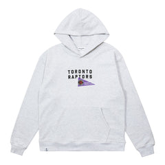 Enjoy Basketball x Toronto Raptors Unisex Hoop Enthusiast Capsule Collection Pullover Hoodie - Heather Gray - NBA