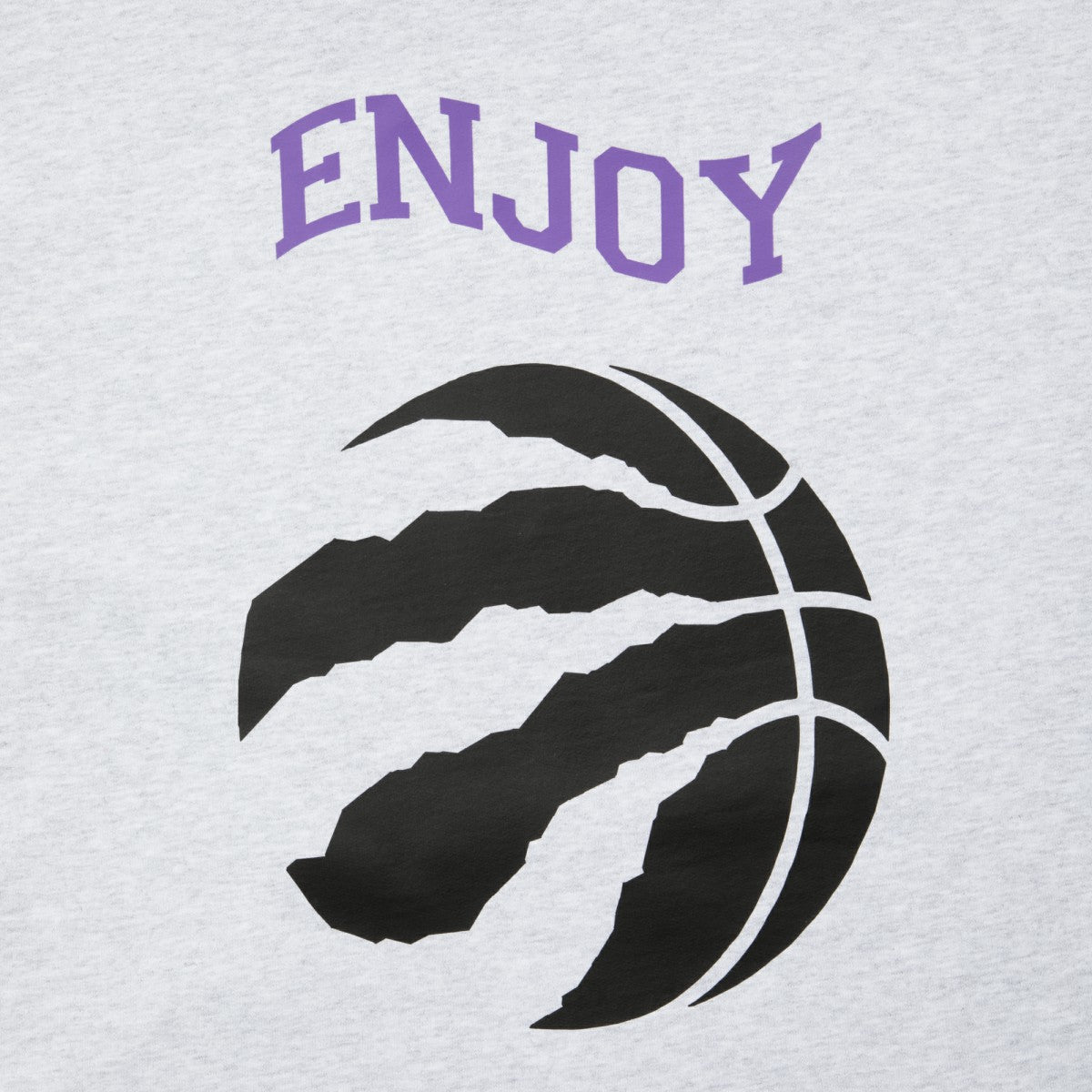 Enjoy Basketball x Toronto Raptors Unisex Hoop Enthusiast Capsule Collection Pullover Hoodie - Heather Gray - NBA