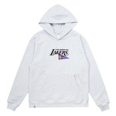 Enjoy Basketball x Los Angeles Lakers Unisex Hoop Enthusiast Capsule Collection Pullover Hoodie - Heather Gray - NBA