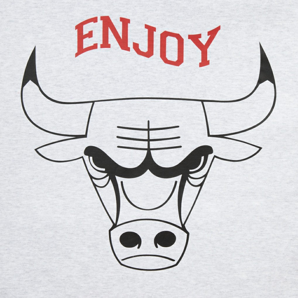Enjoy Basketball x Chicago Bulls Unisex Hoop Enthusiast Capsule Collection Pullover Hoodie - Heather Gray - NBA