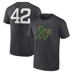 Athletics Jackie Robinson Day Name & Number T-Shirt - MLB