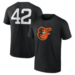 Baltimore Orioles Jackie Robinson Day Name & Number T-Shirt - MLB