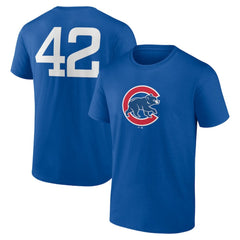 Chicago Cubs Jackie Robinson Day Name & Number T-Shirt - MLB