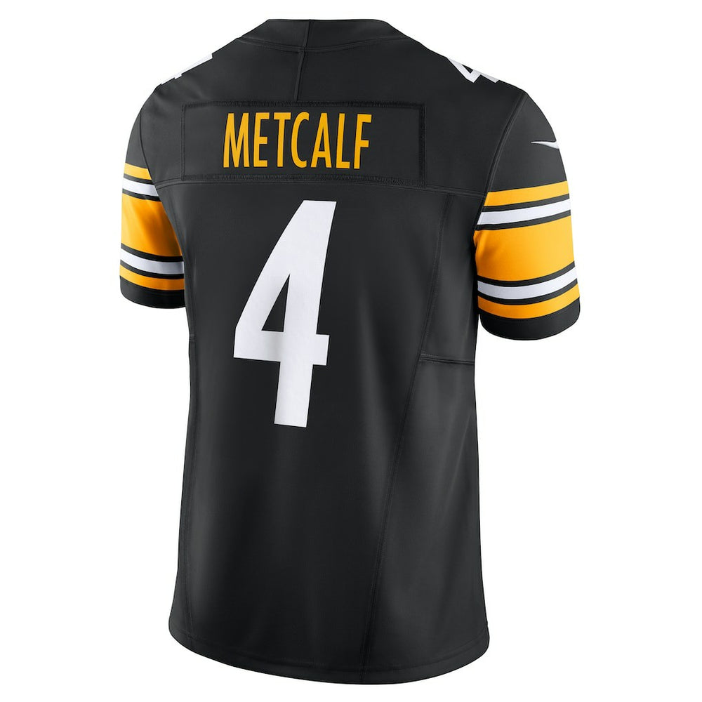 DK Metcalf Pittsburgh Steelers Team Vapor F.U.S.E. Limited Jersey Black | Nike for Sale