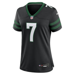 Justin Fields New York Jets Women's Alternate Game Jersey Black | Nike for Sale