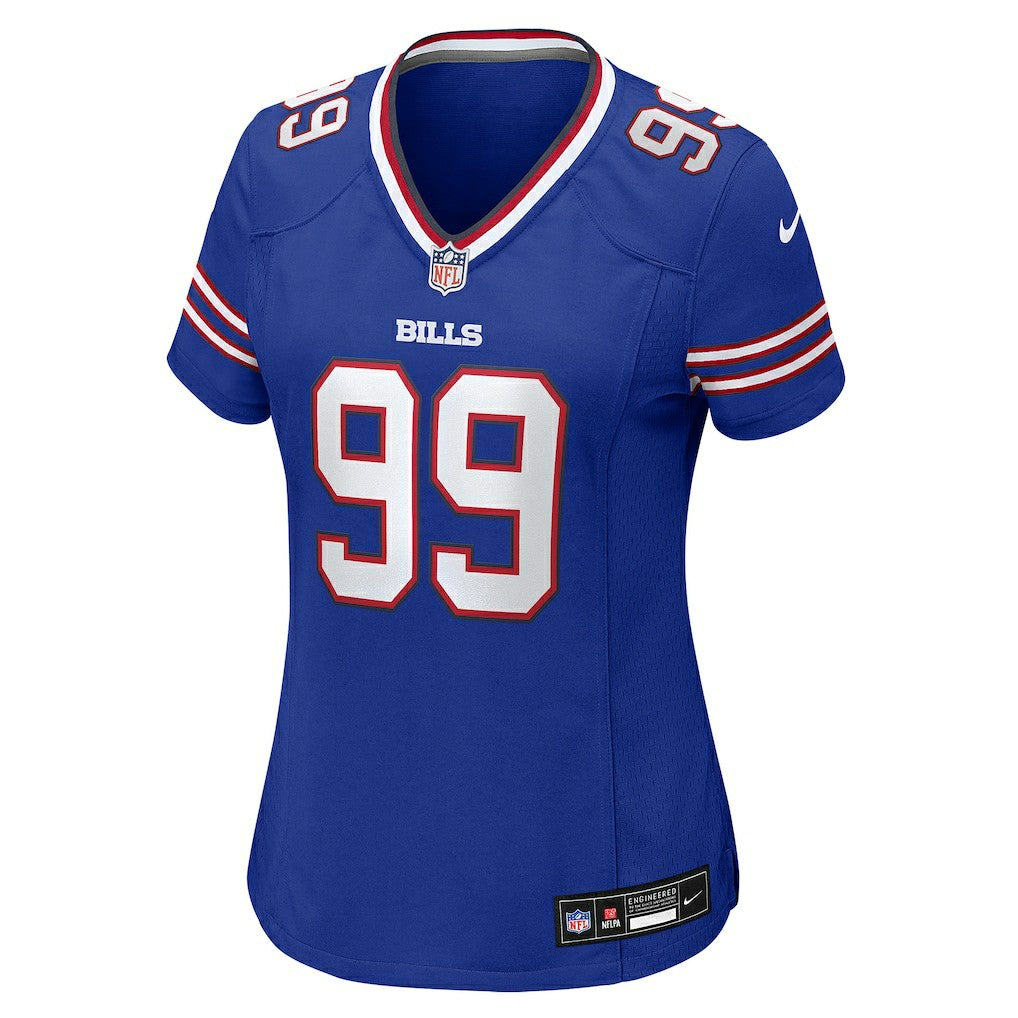 Larry Ogunjobi Buffalo Bills Women's Team Game Jersey Royal | Nike for Sale