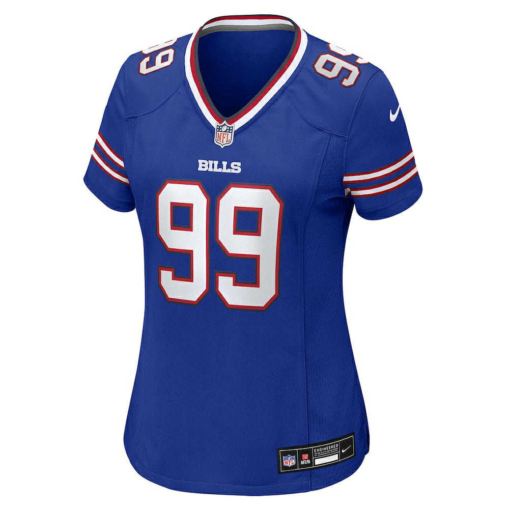 Larry Ogunjobi Buffalo Bills Women's Team Game Jersey Royal | Nike for Sale