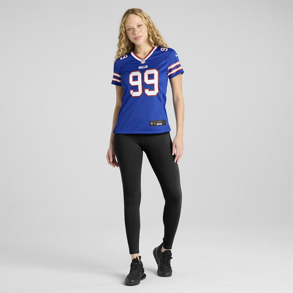 Larry Ogunjobi Buffalo Bills Women's Team Game Jersey Royal | Nike for Sale
