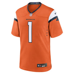 Evan Engram Denver Broncos Team Game Jersey Orange | Nike for Sale