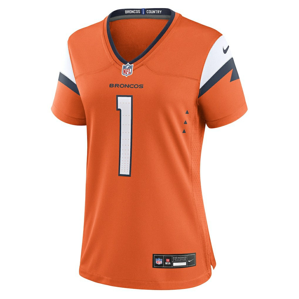 Evan Engram Denver Broncos Women's Team Game Jersey Orange | Nike for Sale