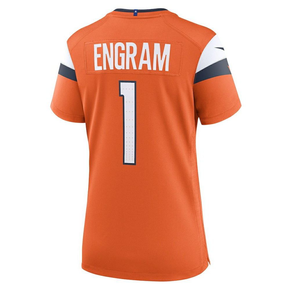 Evan Engram Denver Broncos Women's Team Game Jersey Orange | Nike for Sale