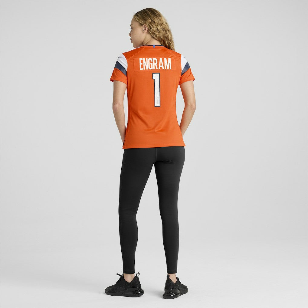 Evan Engram Denver Broncos Women's Team Game Jersey Orange | Nike for Sale