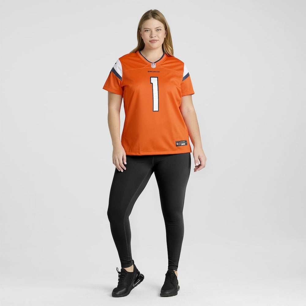 Evan Engram Denver Broncos Women's Team Game Jersey Orange | Nike for Sale
