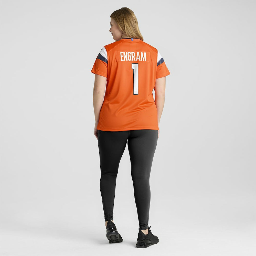 Evan Engram Denver Broncos Women's Team Game Jersey Orange | Nike for Sale