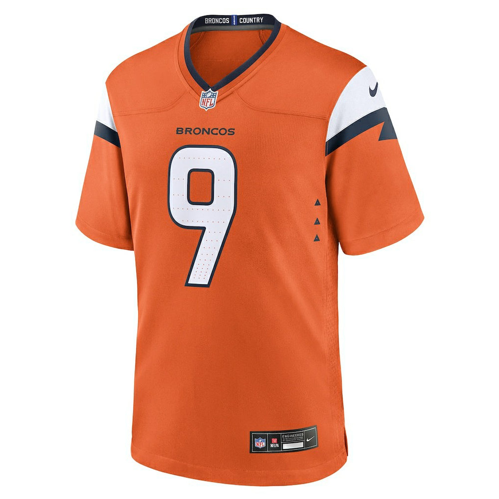 Talanoa Hufanga Denver Broncos Team Game Jersey Orange | Nike for Sale