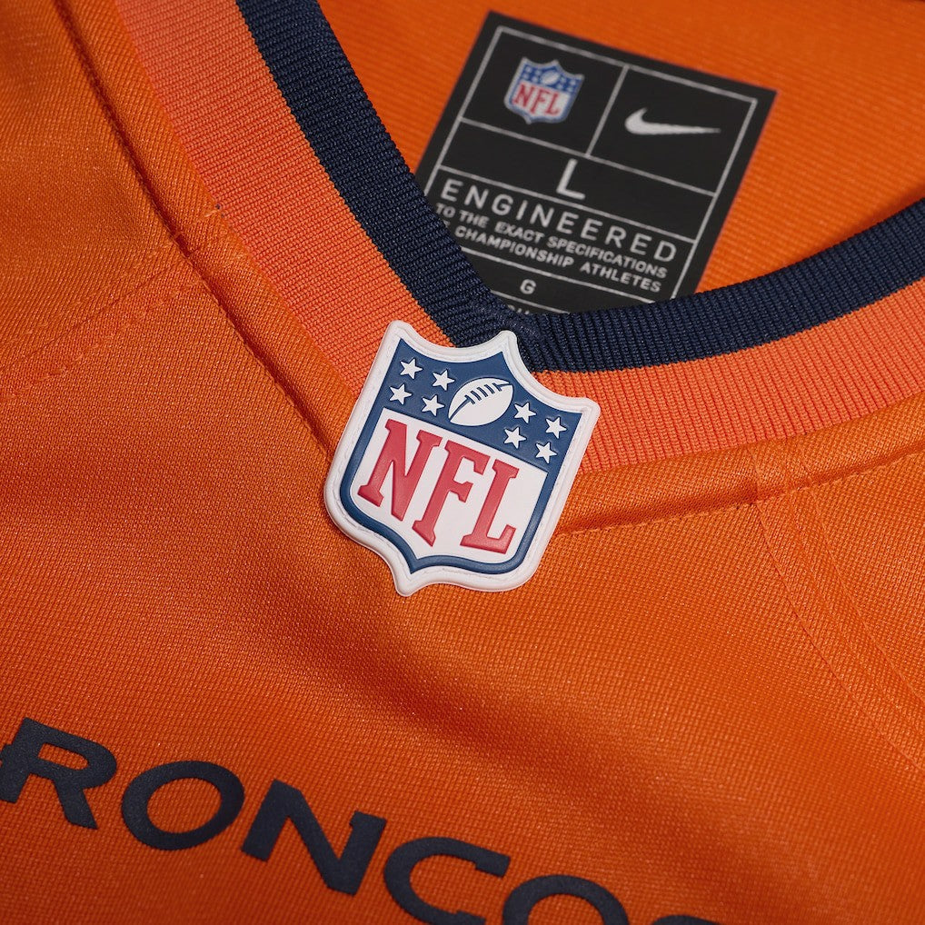 Talanoa Hufanga Denver Broncos Team Game Jersey Orange | Nike for Sale