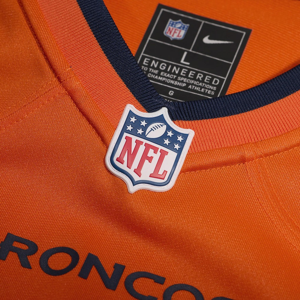 Talanoa Hufanga Denver Broncos Team Game Jersey Orange | Nike for Sale