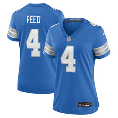 D.J. Reed Detroit Lions Women's Team Game Jersey Blue | Nike for Sale