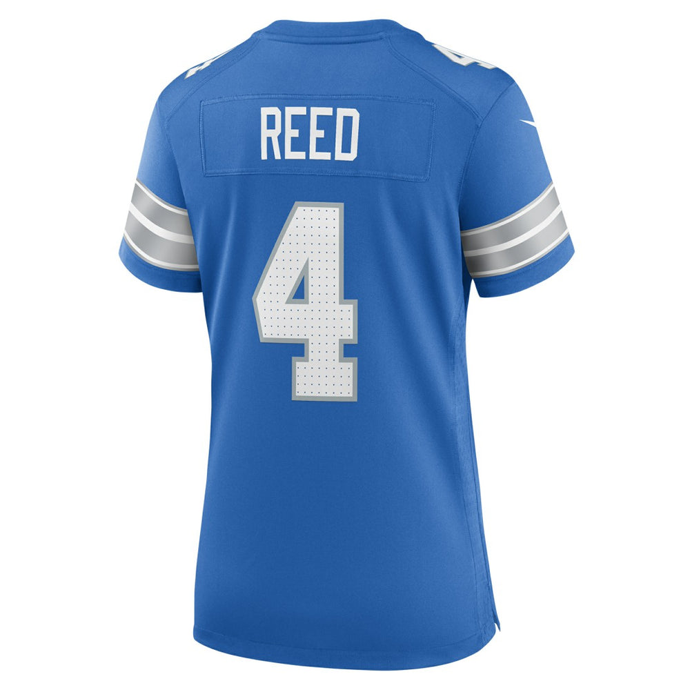 D.J. Reed Detroit Lions Women's Team Game Jersey Blue | Nike for Sale