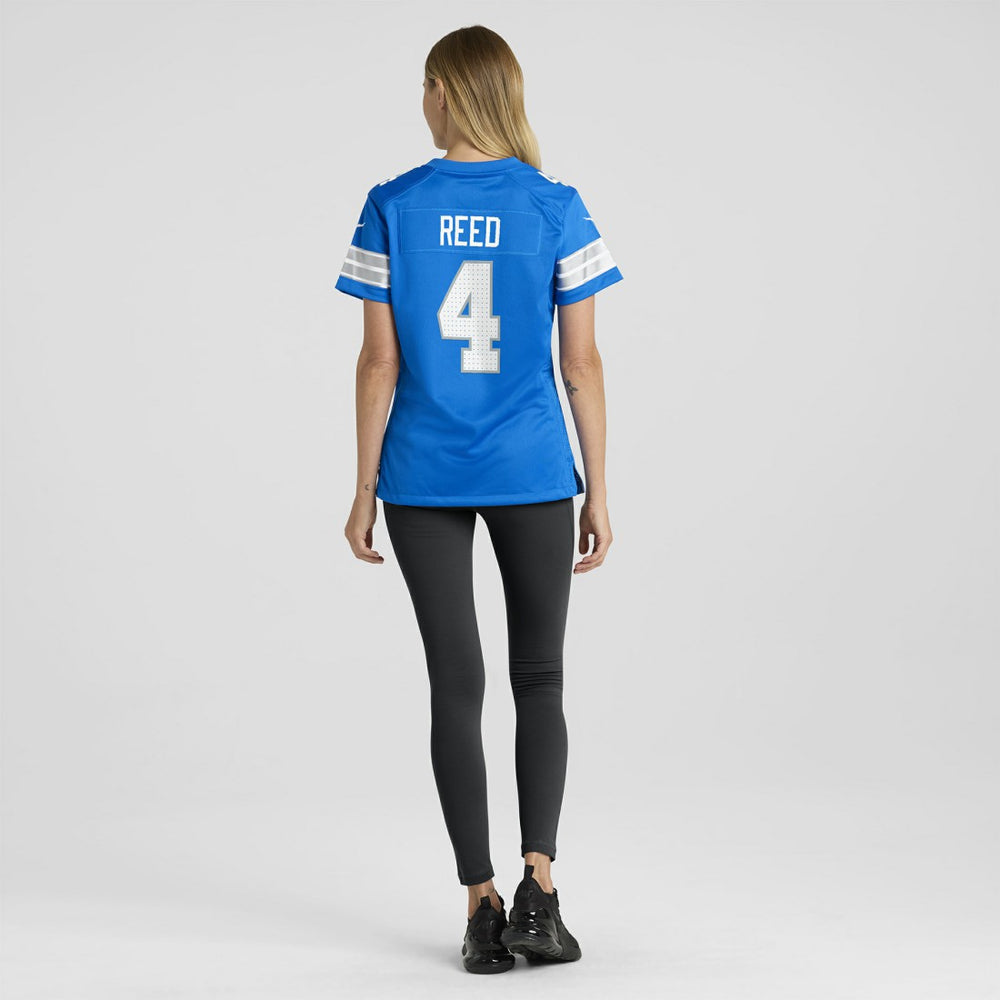 D.J. Reed Detroit Lions Women's Team Game Jersey Blue | Nike for Sale