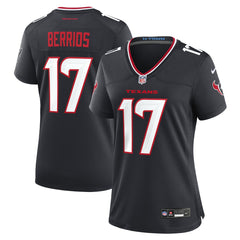 Braxton Berrios Houston Texans Women's Team Game Jersey Navy | Nike for Sale