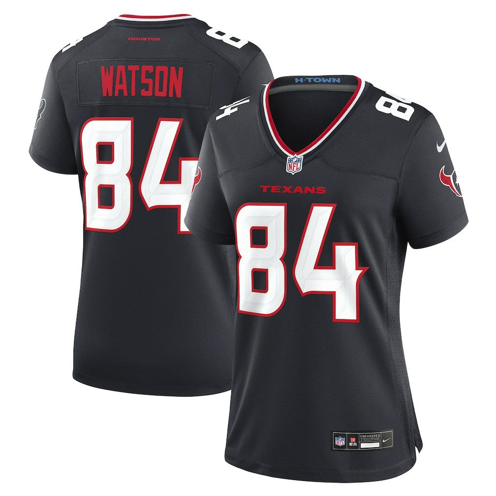 Justin Watson Houston Texans Women's Team Game Jersey Navy | Nike for Sale