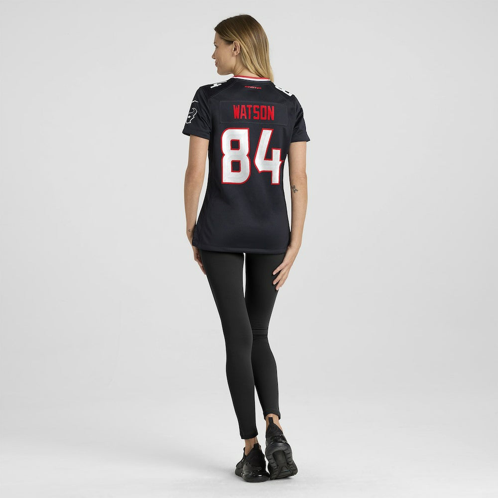 Justin Watson Houston Texans Women's Team Game Jersey Navy | Nike for Sale