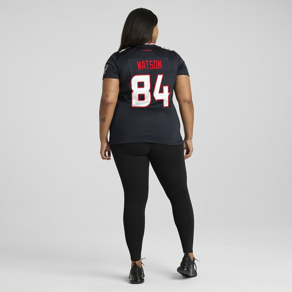 Justin Watson Houston Texans Women's Team Game Jersey Navy | Nike for Sale