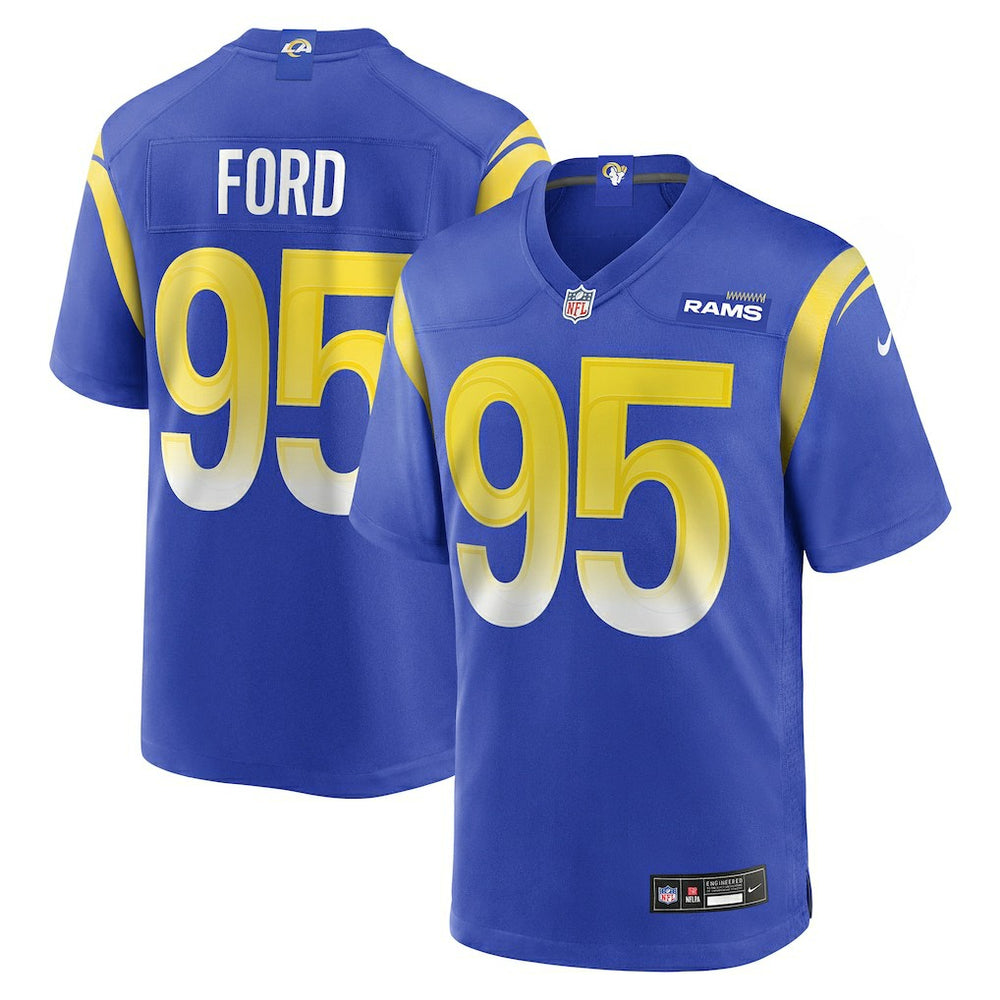Poona Ford Los Angeles Rams Team Game Jersey Royal | Nike for Sale
