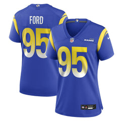 Poona Ford Los Angeles Rams Women's Team Game Jersey Royal | Nike for Sale