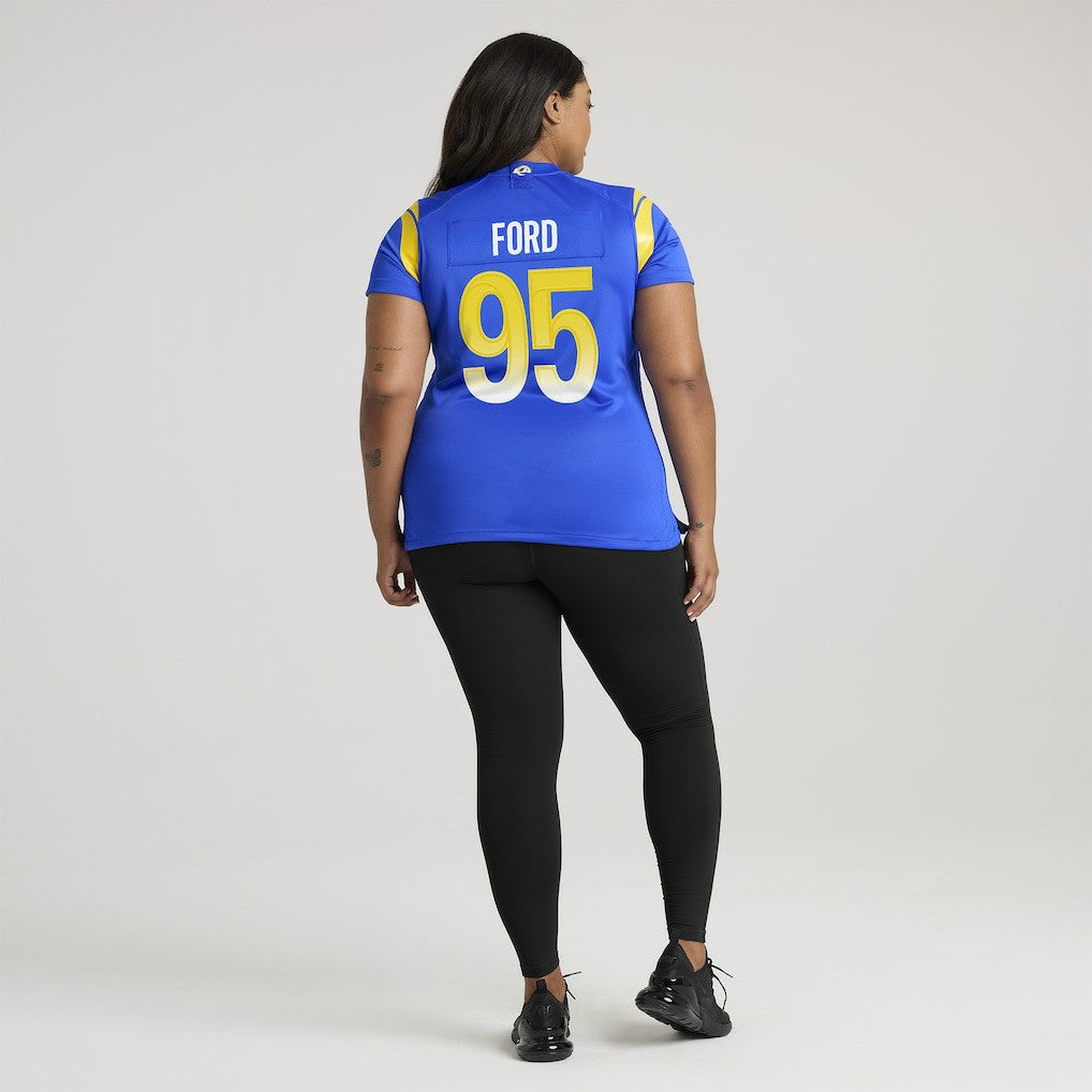 Poona Ford Los Angeles Rams Women's Team Game Jersey Royal | Nike for Sale
