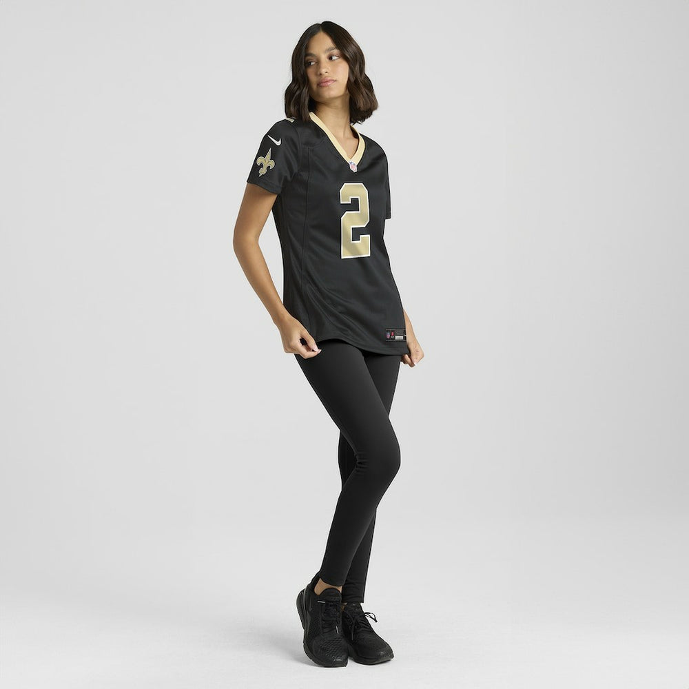 Spencer Rattler New Orleans Saints Women's Team Game Jersey Black | Nike for Sale