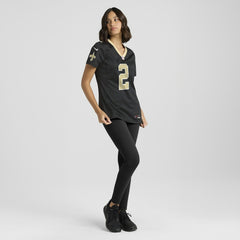 Spencer Rattler New Orleans Saints Women's Team Game Jersey Black | Nike for Sale