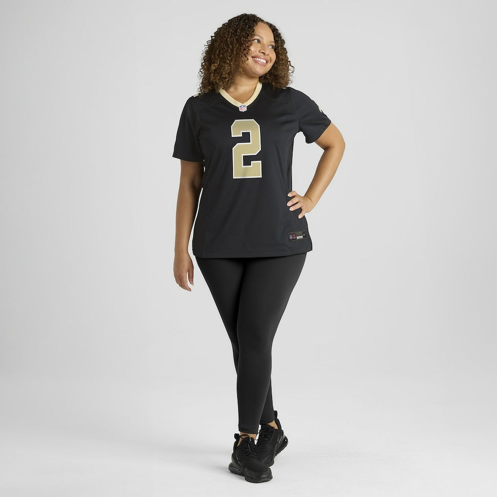 Spencer Rattler New Orleans Saints Women's Team Game Jersey Black | Nike for Sale