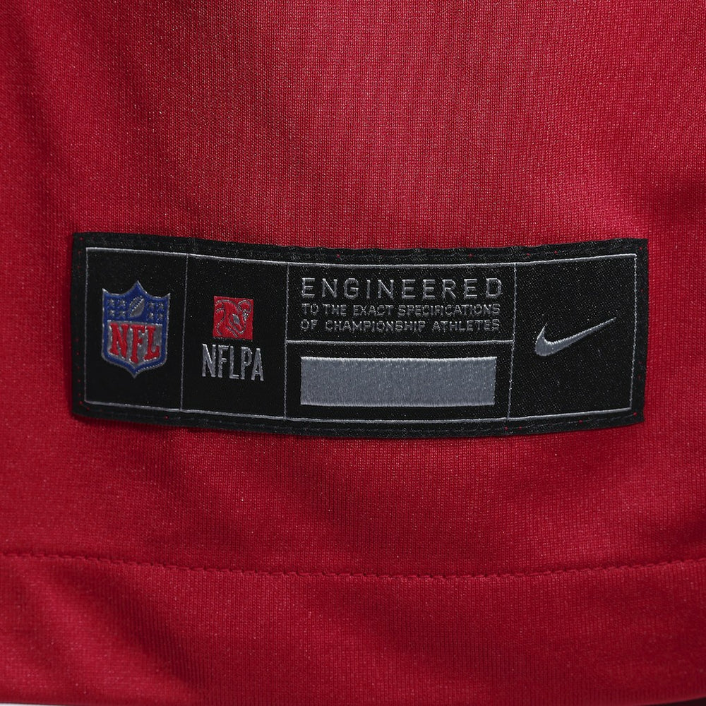 Mac Jones San Francisco 49ers Team Game Jersey Scarlet | Nike for Sale