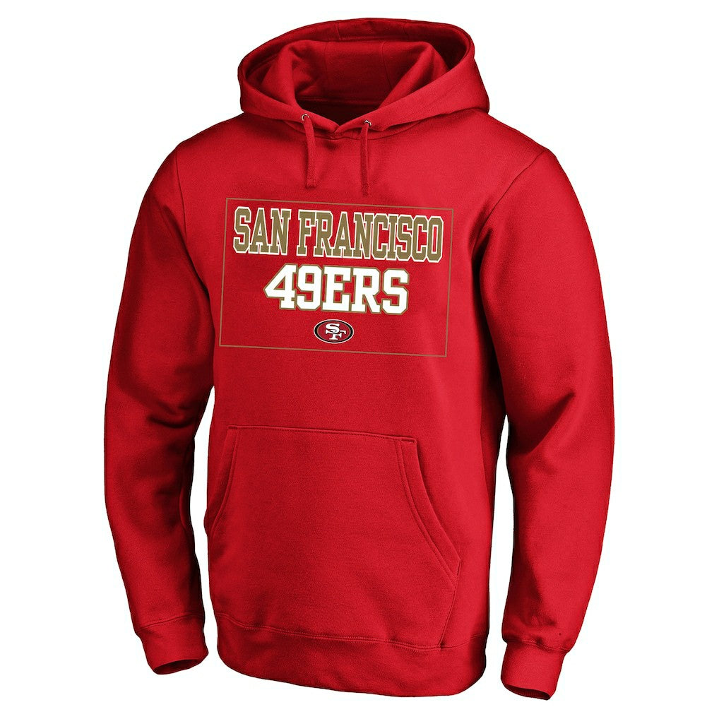 San Francisco 49ers Big & Tall Fleece Hoodie Scarlet | Fanatics