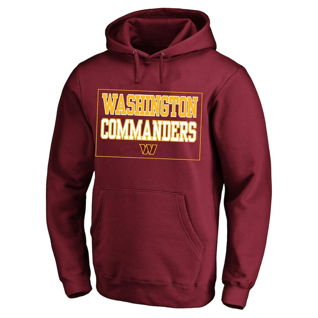 Washington Commanders Big & Tall Fleece Hoodie Maroon | Fanatics