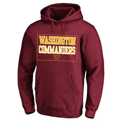 Washington Commanders Big & Tall Fleece Hoodie Maroon | Fanatics